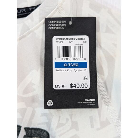 NWT Under Armour Women's HeatGear Alter Ego Compression Long Sleeve in XL - Picture 3 of 6
